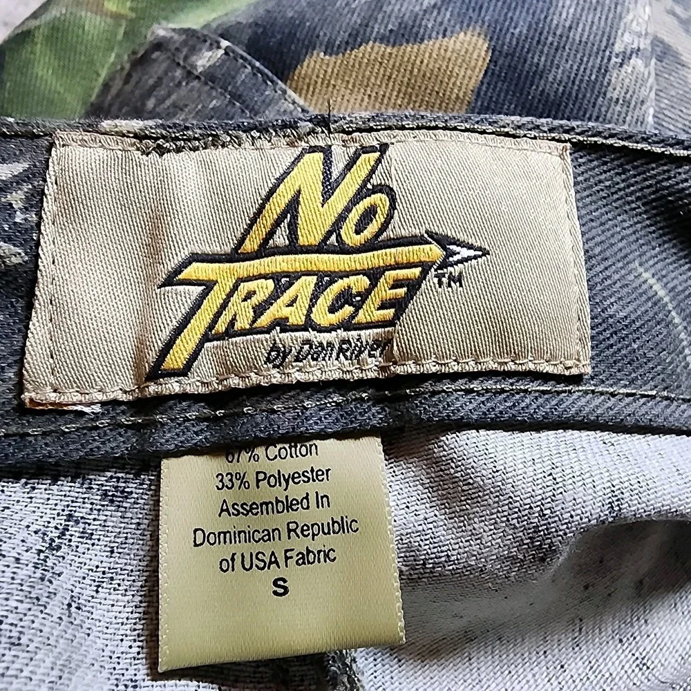 No Trace Men's Mossy Oak Camo Cargo Pants New With Tags size Small